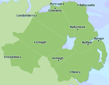 Buckinghamshire, Leicestershire, Northamptonshire, Oxfordshire and Warwickshiremap