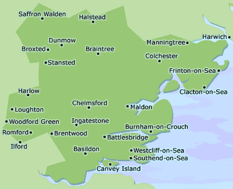 Essex map