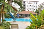 Large studio apartment at Baan Suan Lalana quiet resort Pattaya