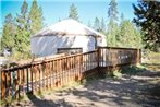 Bend-Sunriver Camping Resort Wheelchair Accessible Yurt 13