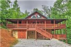 Grand Smoky Mtn Cabin with Hot Tub and Outdoor Kitchen