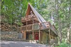 A-Frame Gatlinburg Home with Hot Tub 2 Mi to Parkway