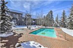 Keystone Village Slopeside Studio with Hot Tub Access