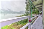 Waterfront House with Glacial Views - Near Downtown!