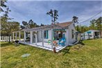 Oceanfront White Stone Cottage with Private Beach!