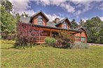 Stellar Wilmington House on 20 Wooded ADK Acres!