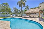 Quiet Tropical Oasis with Pool - 1 Mile to Beach!
