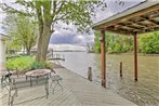 Waterfront Indian Lake House Deck and Private Dock!