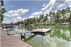 Cute Lakefront Hot Springs Condo with Balcony and Dock!