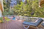 Riverfront Cottage in Redwoods with Decks and Beach!