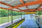 Waterfront Hot Springs Cabin with Deck and Private Dock