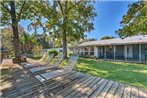 Canal-front Home with Boathouse and Fishing Deck!