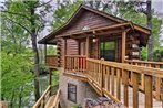 Riverfront Cabin with Fire Pit - 5 Mi to Pigeon Forge