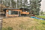 Flathead Lake Waterfront Cabin with Dock and Kayaks
