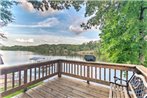 Lakefront Hot Springs Home with Swim Dock!