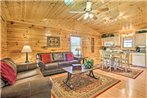 Evolve Quaint Sevierville Cabin Hot Tub and Decks