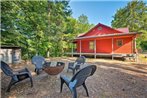 Broken Bow Cabin with Deck on Mountain Fork River!