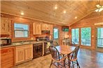 Heber Springs Retreat with Riverfront Patio and Dock!