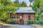 Romantic Gatlinburg Studio Cabin with Hot Tub and Deck