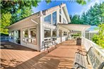 Hood Canal Home with Hot Tub Bordering Olympic NP!