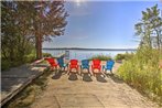 Lakefront Interlochen House with Dock and Kayaks!