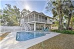 Canalfront Anna Maria Cottage with Pool and Hot Tub!