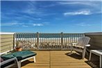 Nautical Beachfront Condo with Deck and Ocean Views!