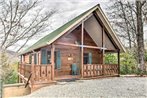 Quaint Sevierville Cabin with 2-Tier Deck and Hot Tub!