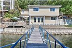 On-the-Water Retreat with Dock Pet Friendly!