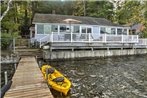 Renovated Lakefront House with Dock Pets Welcome!