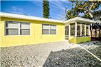 Our Yellow Beach Cottage Step across the street to the BEACH !