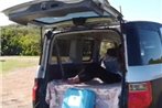 SUV With Camping Gear