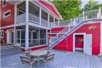 Unique Lake Lure Hideaway with Dock and Waterslide!