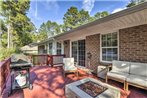 Rustic Pinehurst House with Fire Pit and Deck!