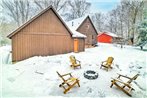 Holland Home with Fire Pit - Walk to Lake!