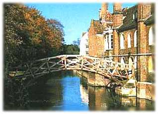 Cambridge Town Guide, Mathematical Bridge, Queens College, 15K