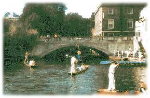 Cambridge Town Guide, Punting on the River Cam, 11K