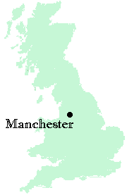 Manchester Town Guide, Map, 3K