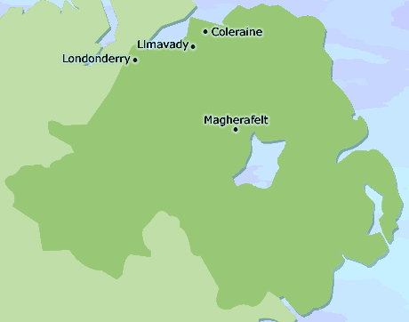 Co. Londonderry map