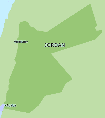 Jordan clickable map