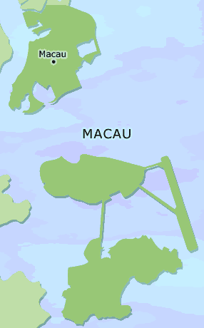 Macau clickable map