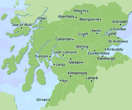 Central Scotlandmap