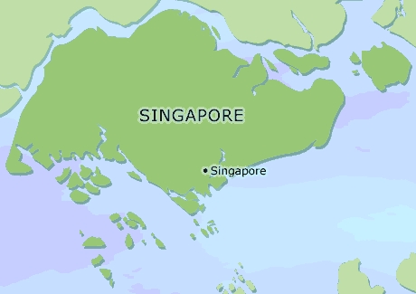 Singapore clickable map