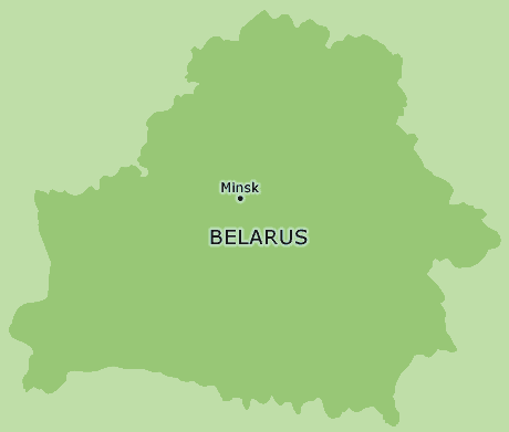 Belarus clickable map