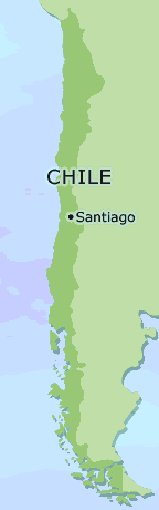 Chile clickable map