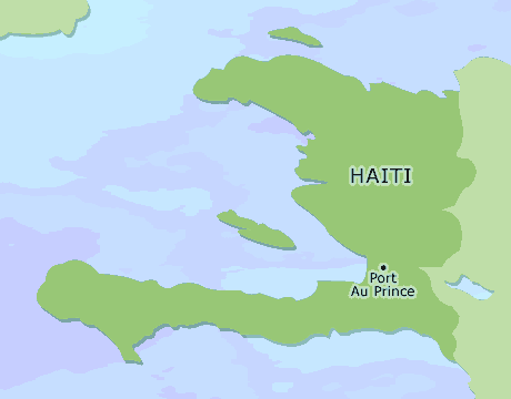 Haiti clickable map