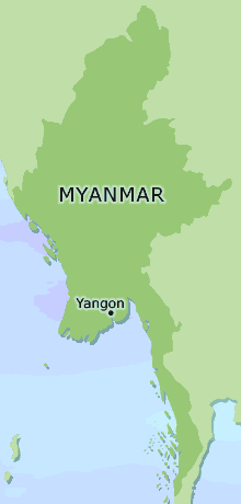 Myanmar clickable map