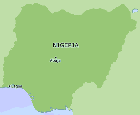 Nigeria clickable map
