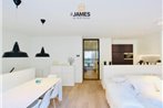 Design appartement met ruime tuin in hartje Knokke