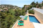 Elena Baladrar - sea view villa with private pool in Benissa
